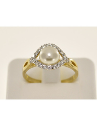 ZŁOTY KOMPLET Z PERŁAMI PR. 333