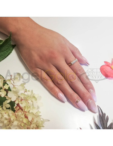 ZŁOTY PIERŚCIONEK OZDOBNY PR. 585