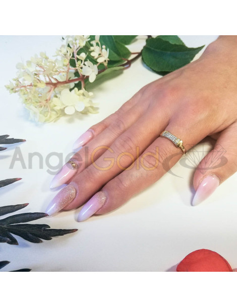 ZŁOTY PIERŚCIONEK OZDOBNY PR. 585