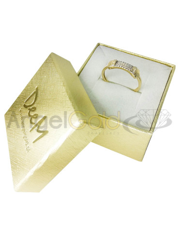 ZŁOTY PIERŚCIONEK OZDOBNY PR. 585