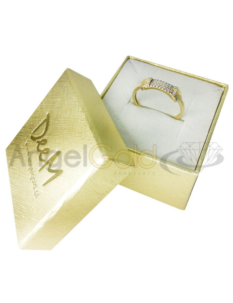 ZŁOTY PIERŚCIONEK OZDOBNY PR. 585