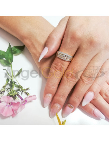 ZŁOTY PIERŚCIONEK OZDOBNY PR. 585