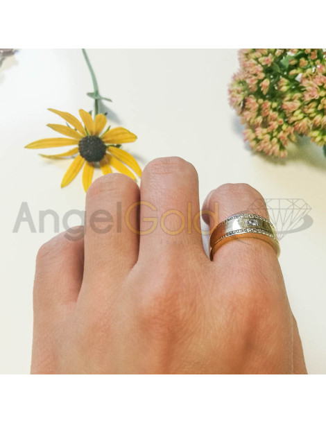 ZŁOTY PIERŚCIONEK OZDOBNY OKAZAŁY OWALNY PR. 585