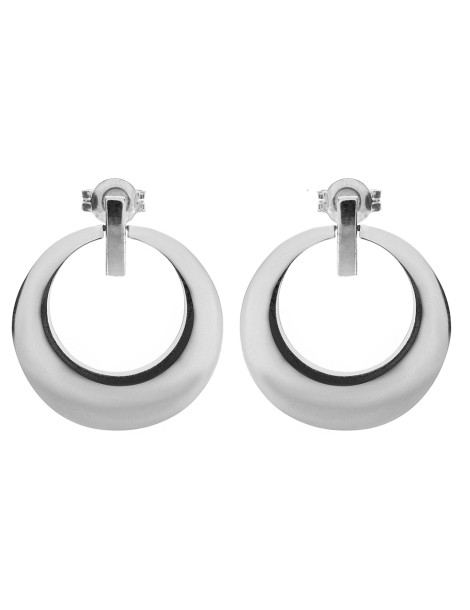 SREBRNY KOMPLET GŁADKI OWAL PR. 925