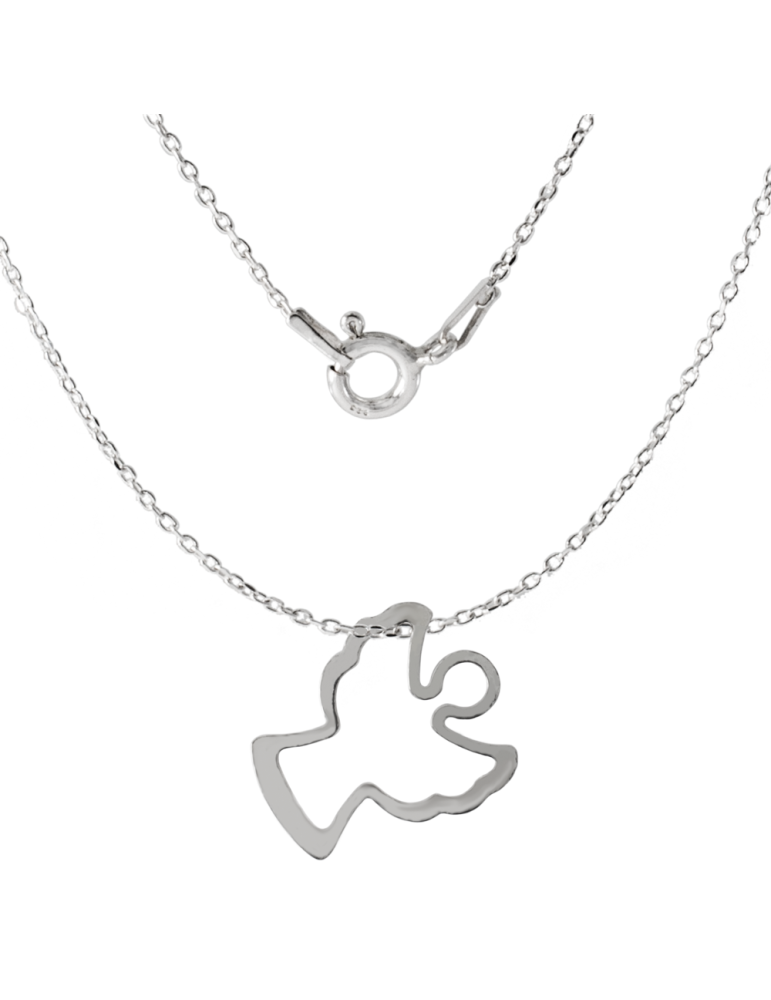 SREBRNY NASZYJNIK GWIAZD CELEBRYTKA ANIOŁEK PR. 925