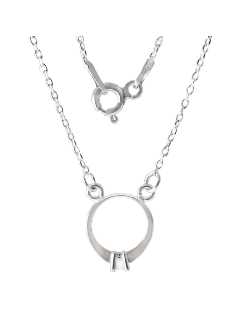 SREBRNY NASZYJNIK GWIAZD CELEBRYTKA PIERŚCIONEK PR. 925