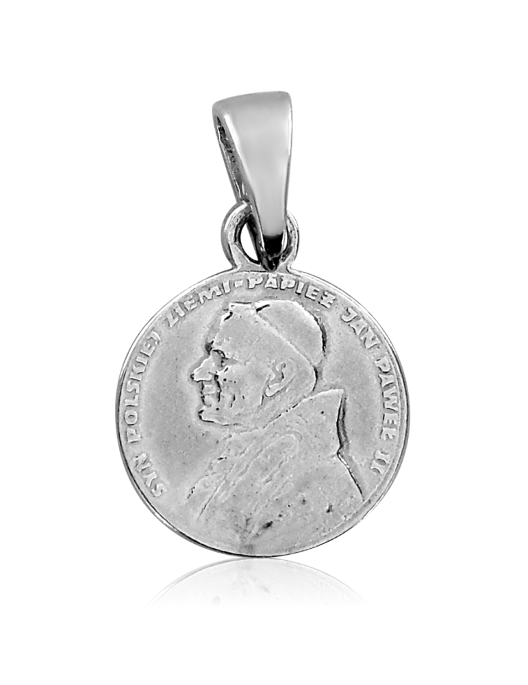 SREBRNY MEDALIK PAPIEŻ JAN PAWEŁ II PR. 925