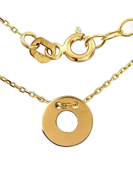 CELEBRYTKA ZŁOTA NASZYJNIK GWIAZD KÓŁKO ZŁOTO 333