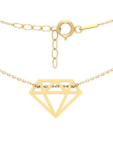 KOMPLET ZŁOTYCH CELEBRYTEK BRYLANTY DIAMENTY ZŁOTO 333