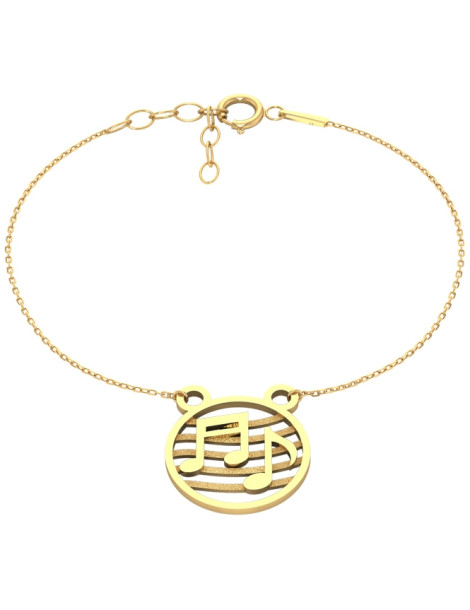 KOMPLET ZŁOTYCH CELEBRYTEK NUTKI ZŁOTO 333