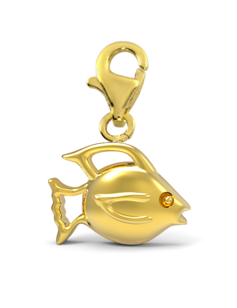 ZŁOTY CHARMS RYBA RYBKA PR. 333