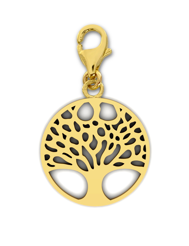 ZŁOTY CHARMS DRZEWKO KÓŁKO PR. 585