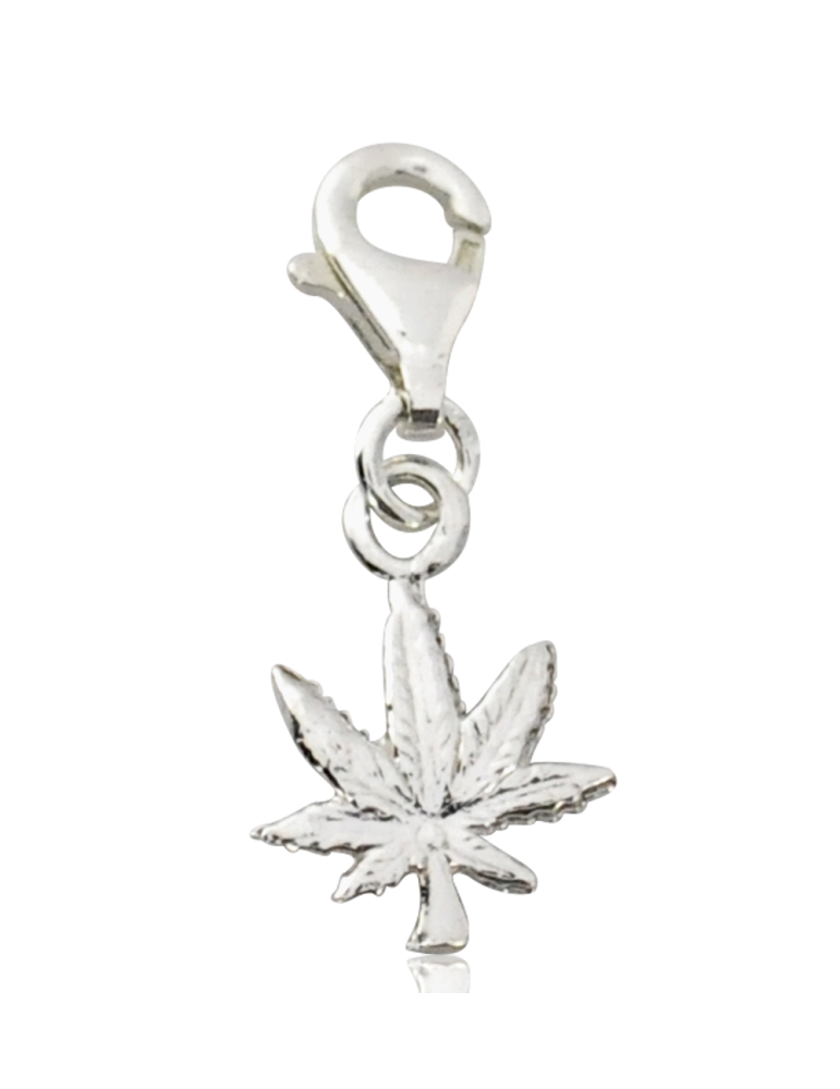 SREBRNY CHARMS LIŚĆ MARIHUANY PR. 925
