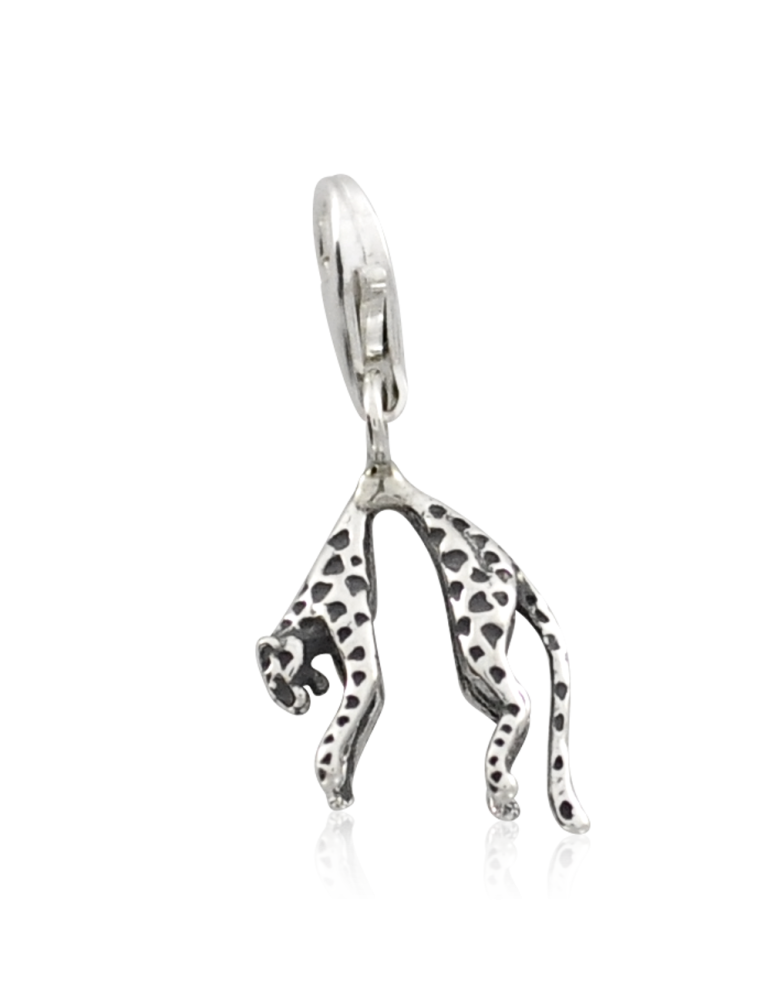 SREBRNY CHARMS PANTERA OKSYDOWANA PR. 925