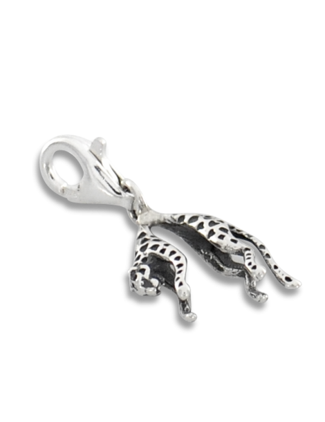 SREBRNY CHARMS PANTERA OKSYDOWANA PR. 925