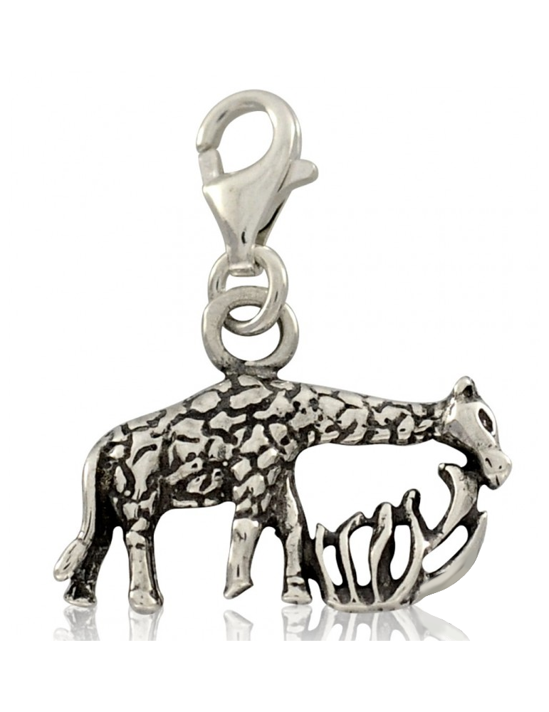 SREBRNY CHARMS ŻYRAFA PR. 925