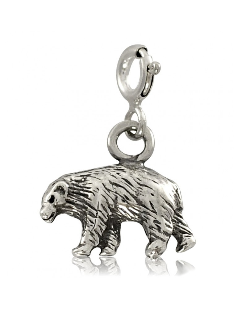 SREBRNY CHARMS NIEDŹWIEDŹ PR. 925