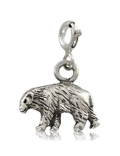 SREBRNY CHARMS NIEDŹWIEDŹ PR. 925