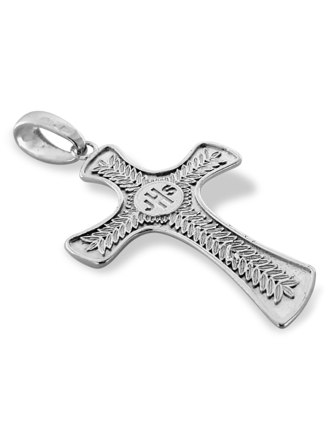 SREBRNY DUŻY KRZYŻ Z UKRZYŻOWANYM JEZUSEM PR. 925