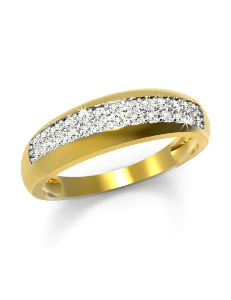 ZŁOTY PIERŚCIONEK ZARĘCZYNOWY PR. 585