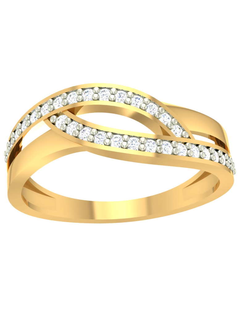 ZŁOTY PIERŚCIONEK ZARĘCZYNOWY PR. 585