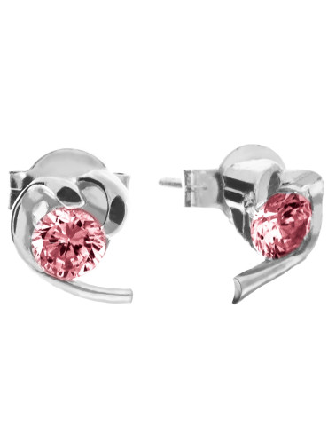 SREBRNE KOLCZYKI Z KOLOROWYMI KAMIENIAMI PR. 925