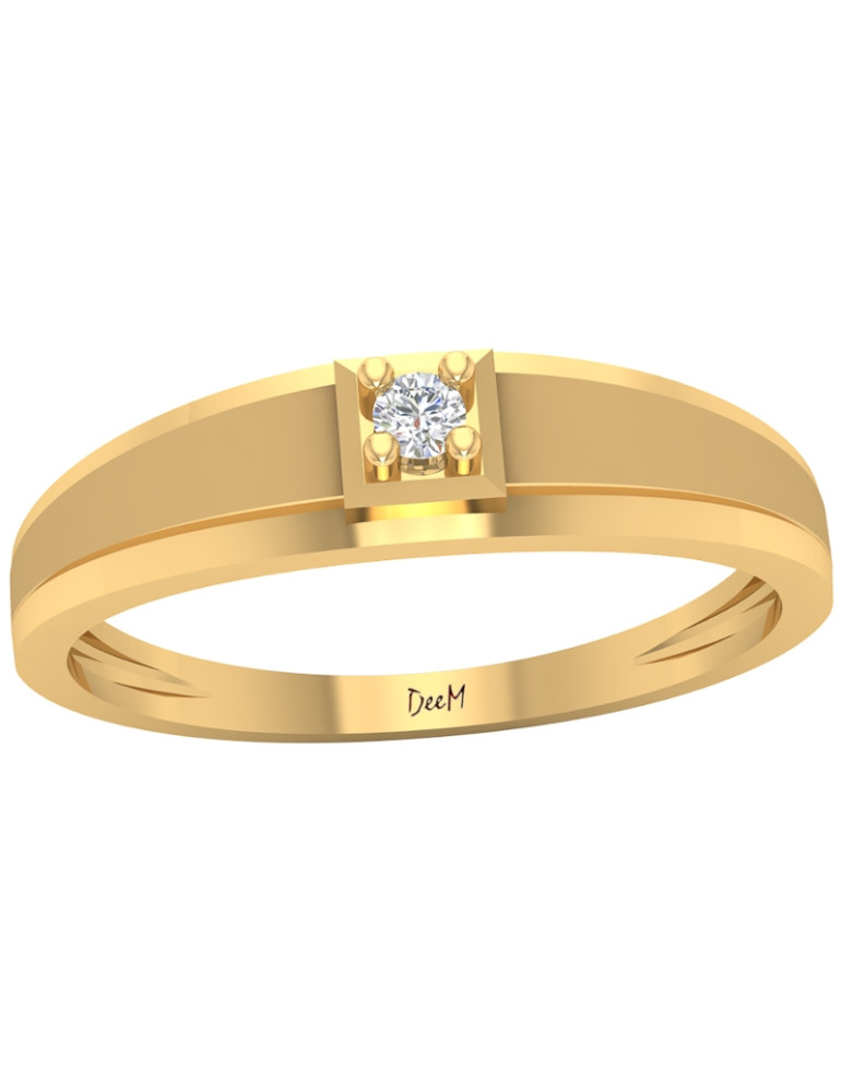 ZŁOTY PIERŚCIONEK ZARĘCZYNOWY NOWOCZESNY PR. 585