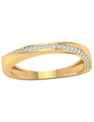 ZŁOTY PIERŚCIONEK FINEZYJNY PR. 585