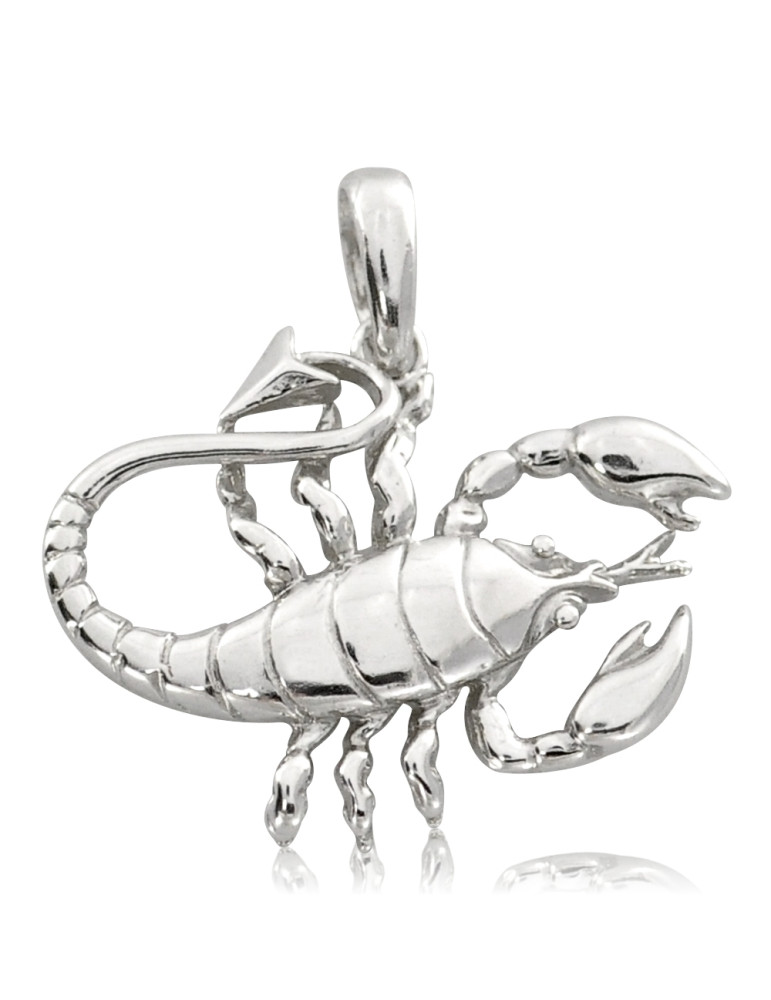 SREBRNY WISIOREK ZNAK ZODIAKU SKORPION PR. 925