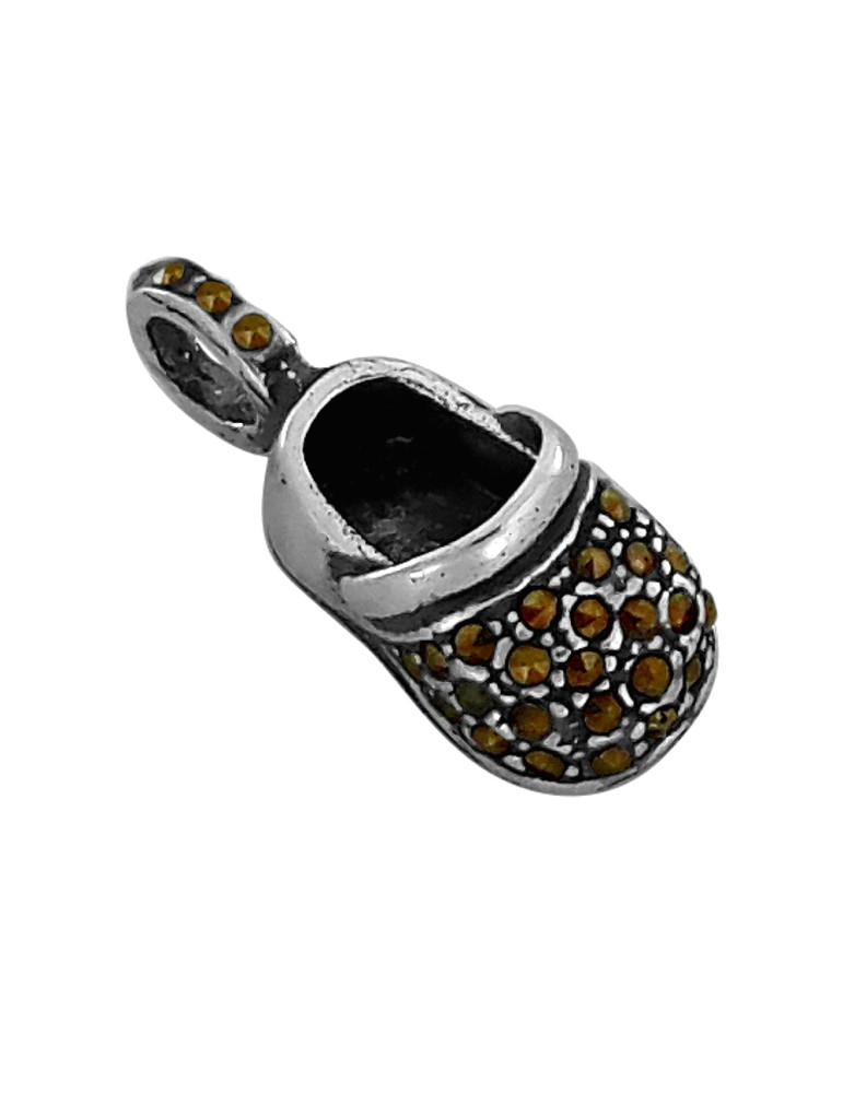 SREBRNY WISIOREK BUT BUCIK Z MARKAZYTAMI PR. 925 + GRAWER GRATIS!