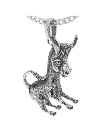 SREBRNY WISIOR SOWA DUŻY PR. 925