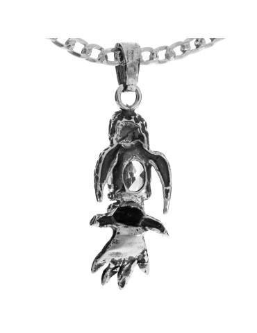 SREBRNY WISIOREK PAPUGA PR. 925