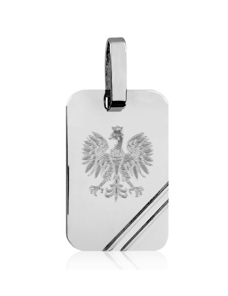 SREBRNY WISIOREK NIEŚMIERTELNIK Z ORŁEM ORZEŁ PR. 925 + GRAWER GRATIS!