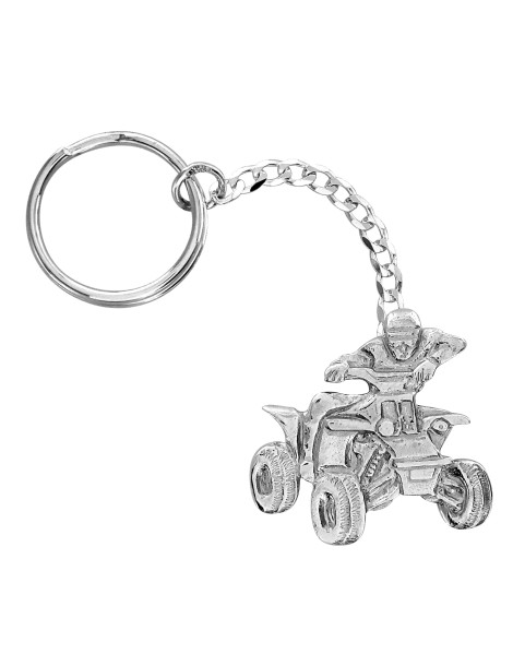 SREBRNY BRELOK DO KLUCZY QUAD PR. 925 + GRAWER GRATIS!