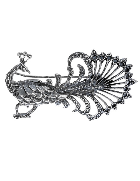 SREBRNA BROSZKA PAW PR. 925