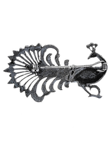 SREBRNA BROSZKA PAW PR. 925