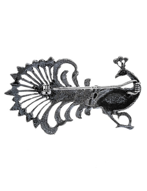 SREBRNA BROSZKA PAW PR. 925