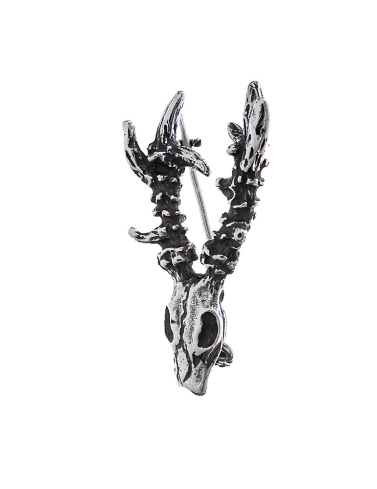 SREBRNA BROSZKA ŁOŚ PR. 925