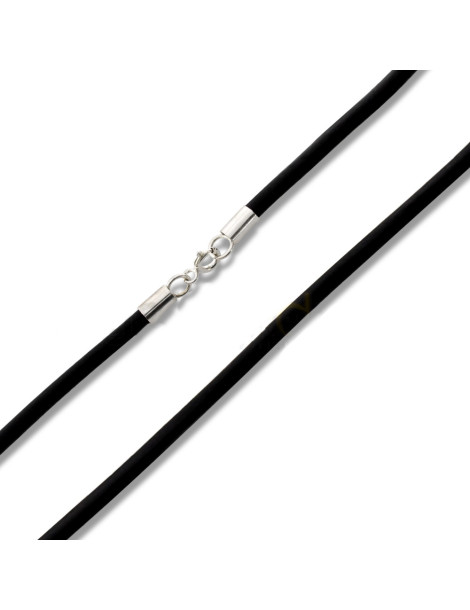 GRUBY RZEMIEŃ ZE SKÓRY NATURALNEJ 45CM 4MM
