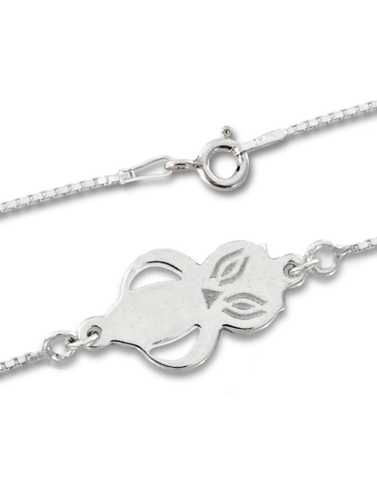 SREBRNY NASZYJNIK GWIAZD SOWA CELEBRYTKA PR. 925 + GRAWER