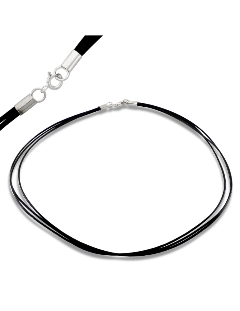 RZEMIEŃ ZE SKÓRY NATURALNEJ 45CM 3 LINKI