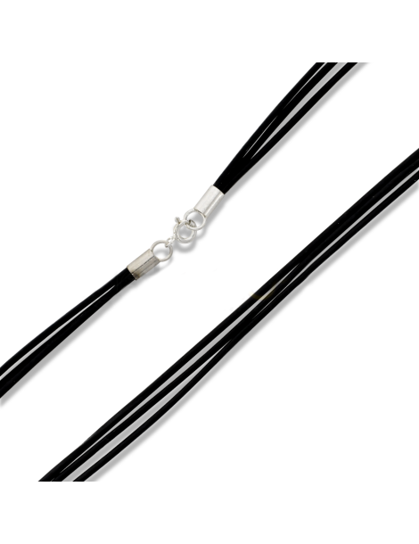 RZEMIEŃ ZE SKÓRY NATURALNEJ 45CM 3 LINKI