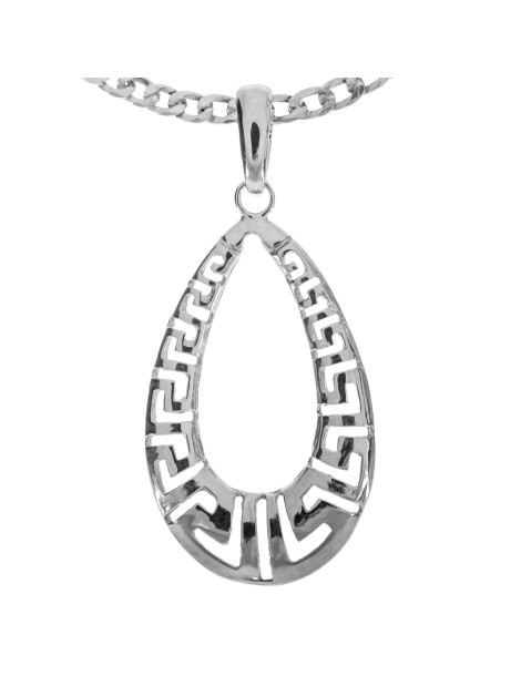 SREBRNY KOMPLET WZÓR GRECKI PR. 925