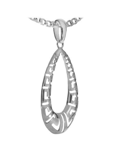 SREBRNY KOMPLET WZÓR GRECKI PR. 925