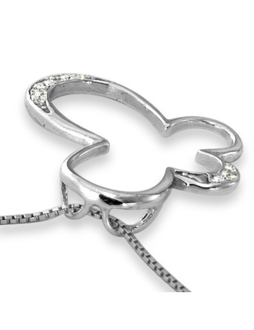 SREBRNY KOMPLET MOTYLKI Z CYRKONIAMI PR. 925