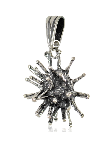 SREBRNY KOMPLET KULKI JEŻYKI OKSYDOWANE PR. 925