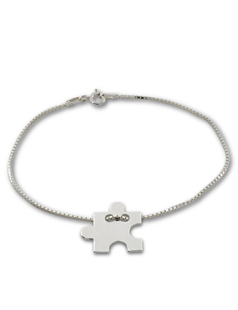 SREBRNY KOMPLET CELEBRYTKI PUZZLE PR. 925 + GRAWER GRATIS!