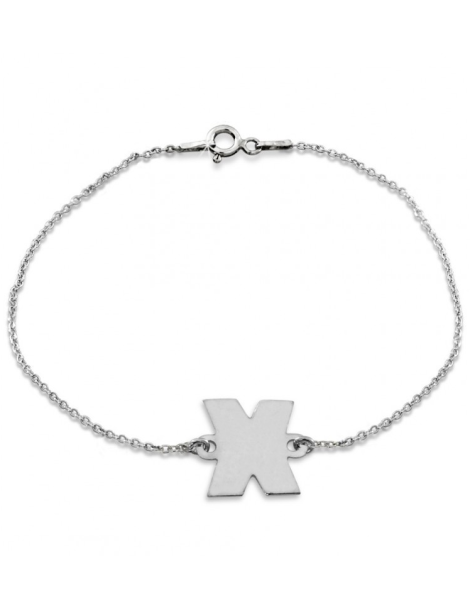 SREBRNY KOMPLET CELEBRYTKI X IKS PR. 925 + GRAWER GRATIS!