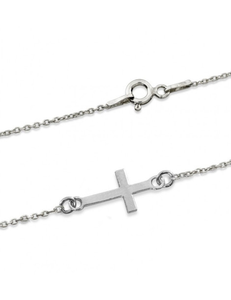 SREBRNY KOMPLET CELEBRYTKI KRZYŻYKI PR. 925