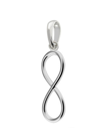 SREBRNY KOMPLET ZNAK NIESKOŃCZONOŚCI INFINITY PR. 925